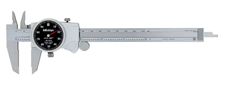 Mitutoyo 150mm x 0.01mm Dial Vernier Caliper