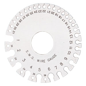Groz Wire Gauge (Round)