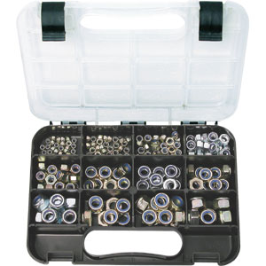 Champion GJ Grab Kit 195pc Self-Lock Nuts Metric