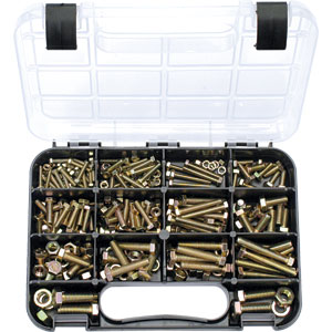 Champion GJ Grab Kit 236pc Metric Bolts & Nuts (GR8.8)