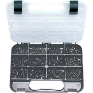 Champion GJ Grab Kit 370pc Self-Tapping Mushroom HD Screws