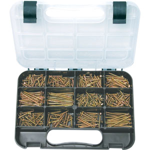 Champion GJ Grab Kit 375pc Chipboard Screws