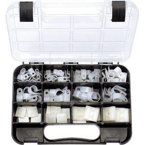 Champion GJ Grab Kit 80pc Nylon Cable Clamps