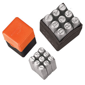 GROZ NUMBER PUNCH SET 10MM