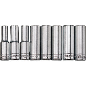 8 Piece 1/2" Drive Deep 12 point Sockets