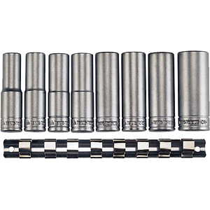 9 Piece 1/2" Drive Deep 6 point Sockets