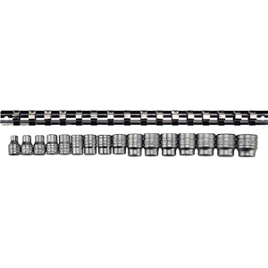 16 Piece 3/8" Drive Regular Sockets