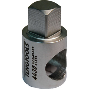 1/2"F 3/8"M Stainless Steel Socket Adptator