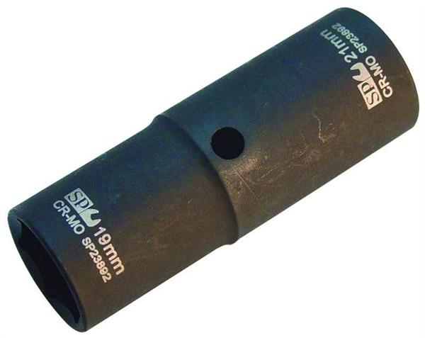 1/2" Dr Metric Flip Impact Socket 17mm x 19mm