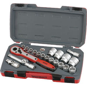 21 Piece 1/2" Drive Socket Set