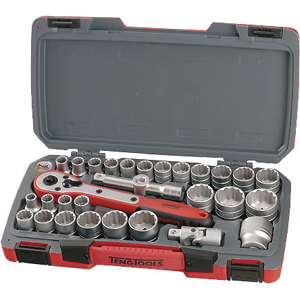 30 Piece 1/2" Drive Socket Set