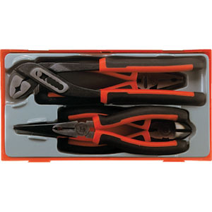 4PC MEGA BITE TPR PLIER SET