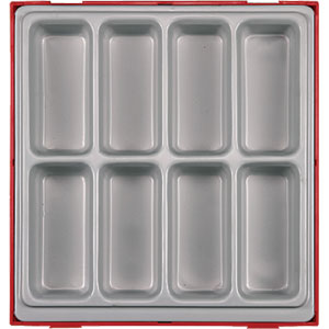 EMPTY COMPARTMENT DOUBLE TC-TRAY (8 SPACE)