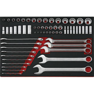 62 Piece AF Socket & Spanner Set (EVA)