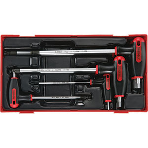 7 Piece T Handle AF Hex Key Set