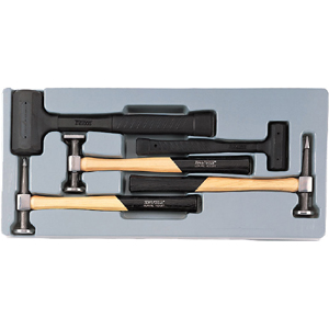 5PC AUTO BODY HAMMER SET-PS TRAY