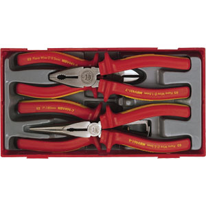 4PC MB 1000 VOLT VDE PLIER SET