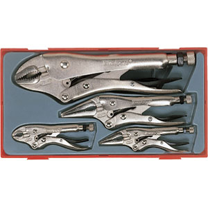 5PC POWER GRIP PLIER SET