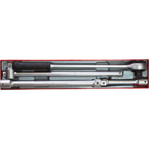 4PC 3/4IN DR. SKT ACCESSORIES SET W/SECURITY LOCK