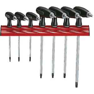 7PC T-HANDLE TX WALLRACK SET TX/TPX10-40