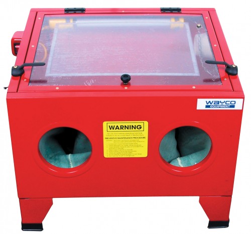 Wayco Bench Top Sandblasting Unit