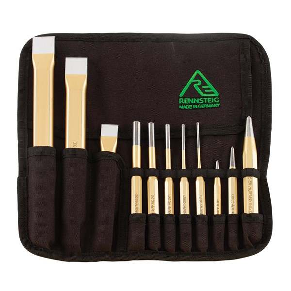 Chisel & Punch Tool Roll - 11 Piece