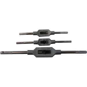 Groz 3pc Adjustable Tap & Reamer Wrench Set - Bar Type**
