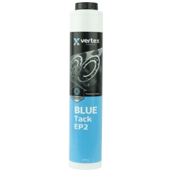 Vertex Blue Tack EP2 Grease Cartridge 400gm NLGI 2