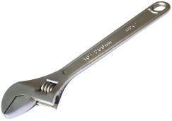 Adjustable Wrench - Chrome 300mm