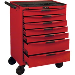 7 Drawer 8 Series Roller Cabinet with Ball Bearing Slides