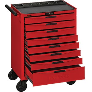8 Drawer 8 Series Roller Cabinet with Ball Bearing Slides