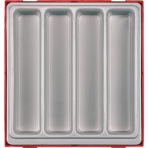EMPTY COMPARTMENT DOUBLE TC-TRAY (4 SPACE)