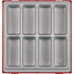 EMPTY COMPARTMENT DOUBLE TC-TRAY (8 SPACE)