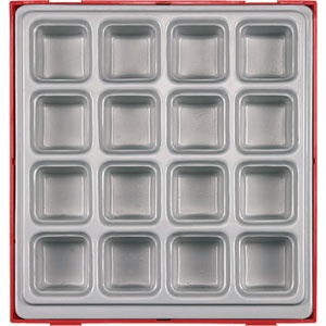 EMPTY COMPARTMENT DOUBLE TC-TRAY (16 SPACE)