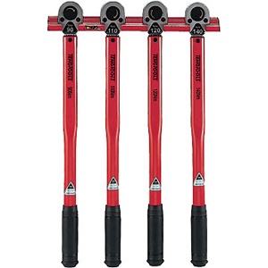 4PC 1/2IN DR. PRESET TORQUE WRENCH SET