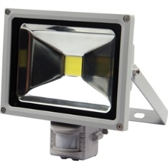 Qesta LED [Epistar] 240V Floodlight w/Sensor-20W (No Plug)