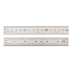 STAINLESS STEEL RULE DOUBLE SIDED METRIC & IMPERIAL - 300MM