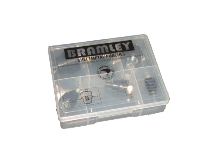 Bramley Chassis Punch Set 16mm - 35mm (5/8" - 1-3/8") 010SET