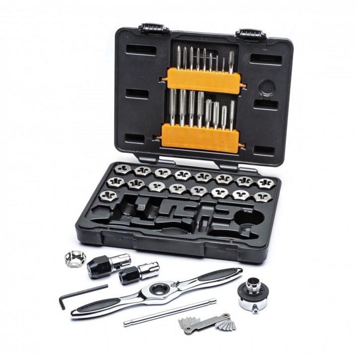 42 PC. SAE RATCHETING TAP AND DIE SET