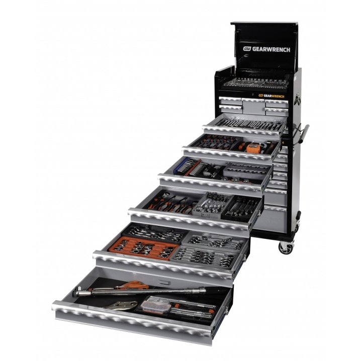 312 PC COMBINATION TOOL KIT + 26" TOOL CHEST & TROLLEY