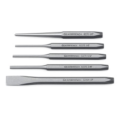 5 PC. PUNCH AND CHISEL SET