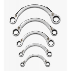 Half Moon & S-Shape Ratcheting Wrench Sets