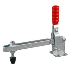 TOGGLE CLAMP VERTICAL FLANGED BASE STRAIGHT HANDLE 180KG CAP