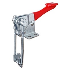 TOGGLE CLAMP LATCH FLANGED BASE STRAIGHT HANDLE 450KG CAP