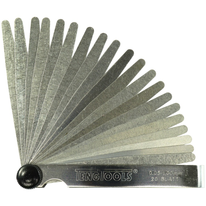 20 Blade Feeler Gauge 0.05-1.00 x 200mm