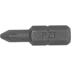 3 Piece Bit PZ1 - 25mm