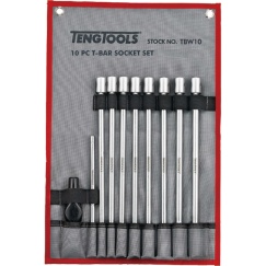 3/8\" Drive T Bar Deep Metric Socket Set (Handy Tool Roll)
