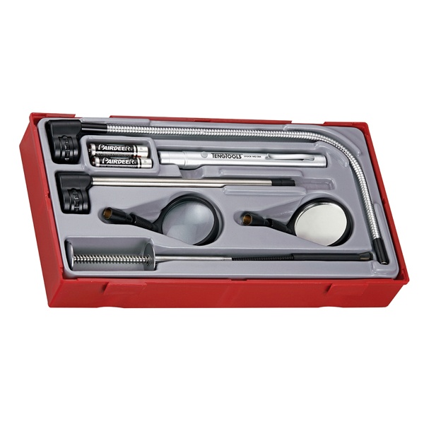 TTTM08 - Inspection Tool Set TC-Tray™ Modular System - GET ORGANISED WITH TENG!  Tray Size: 265 x 142 x 50mm Tray Weight: 1.1kg