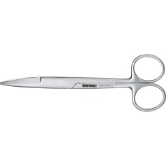PRECISION SCISSORS 160MM CURVED SHARP POINT