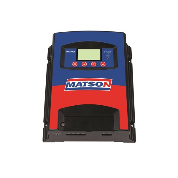 MATSON 30AMP DC CHARGER WITH SOLAR INPUT